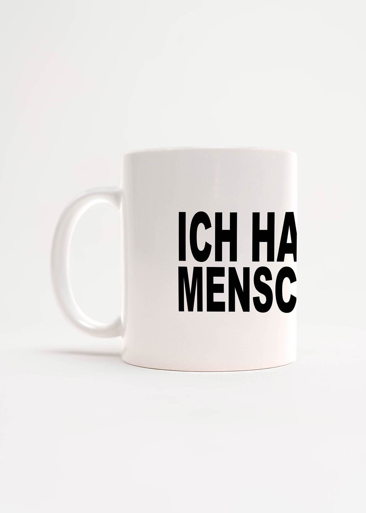 Ich hasse Menschen - Keramiktasse