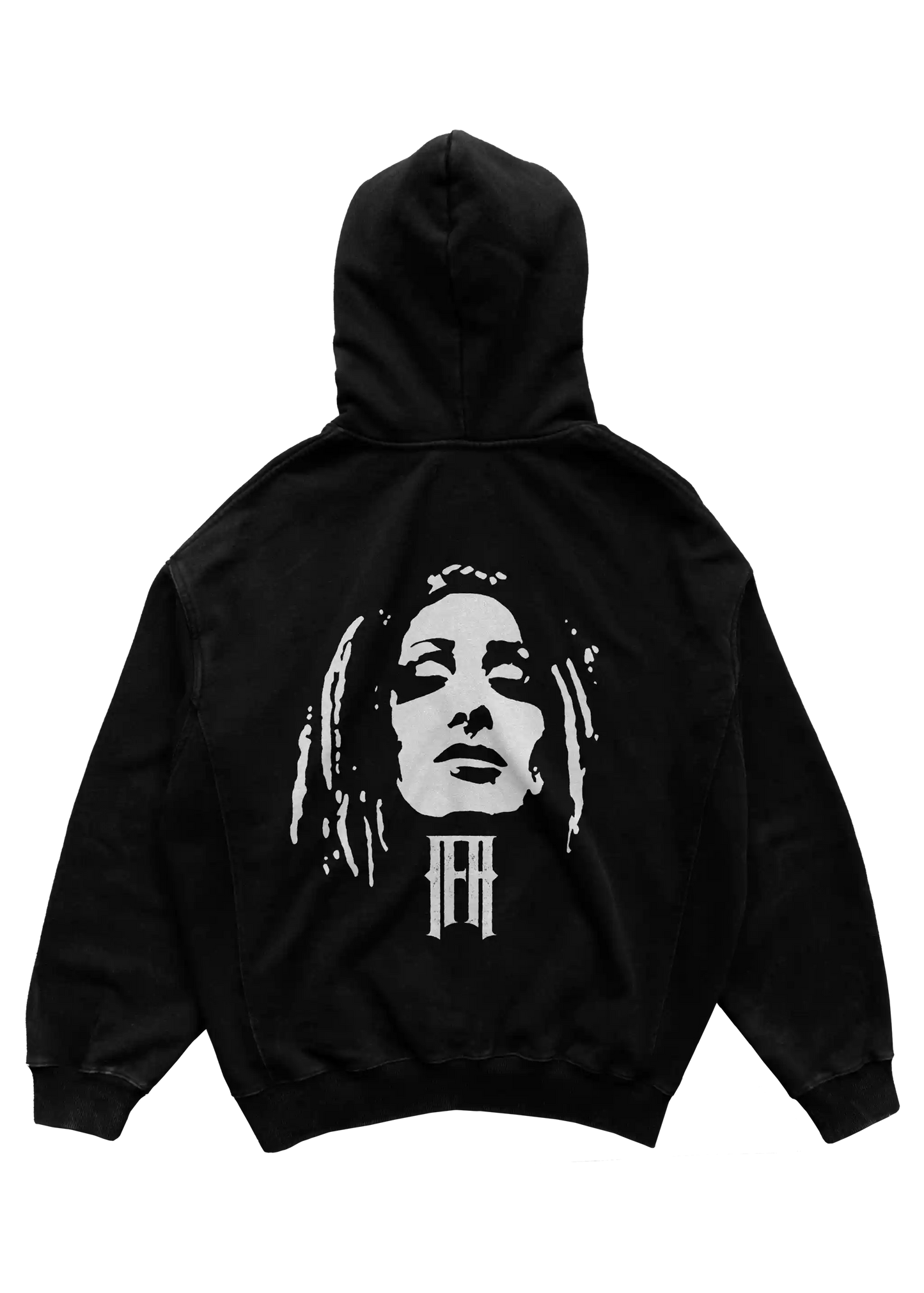 BW Face Print - Heavy Zip-Hoodie | Ifa (new)