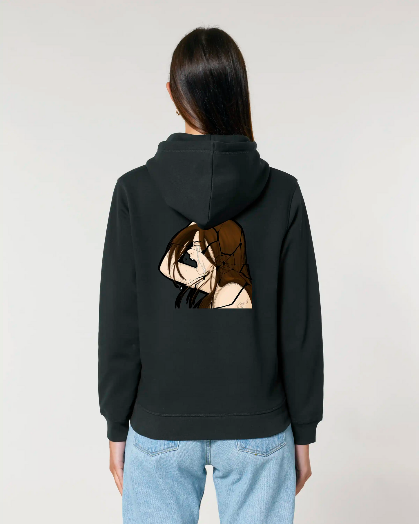 Broken - normal fit Hoodie | Enny