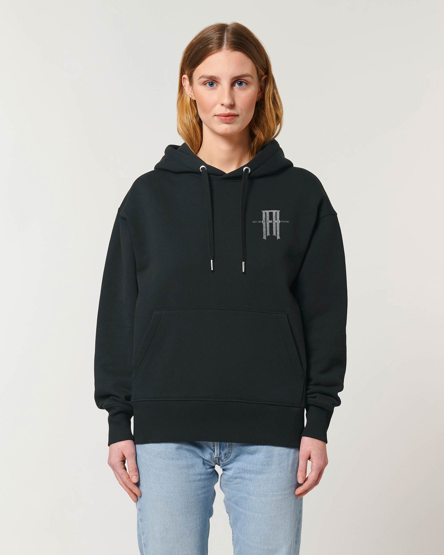 Still trying -  heavy Hoodie | ifa