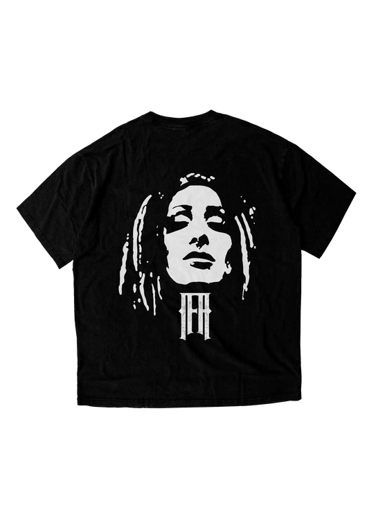 BW Face Print - heavy T-Shirt | ifa (new)