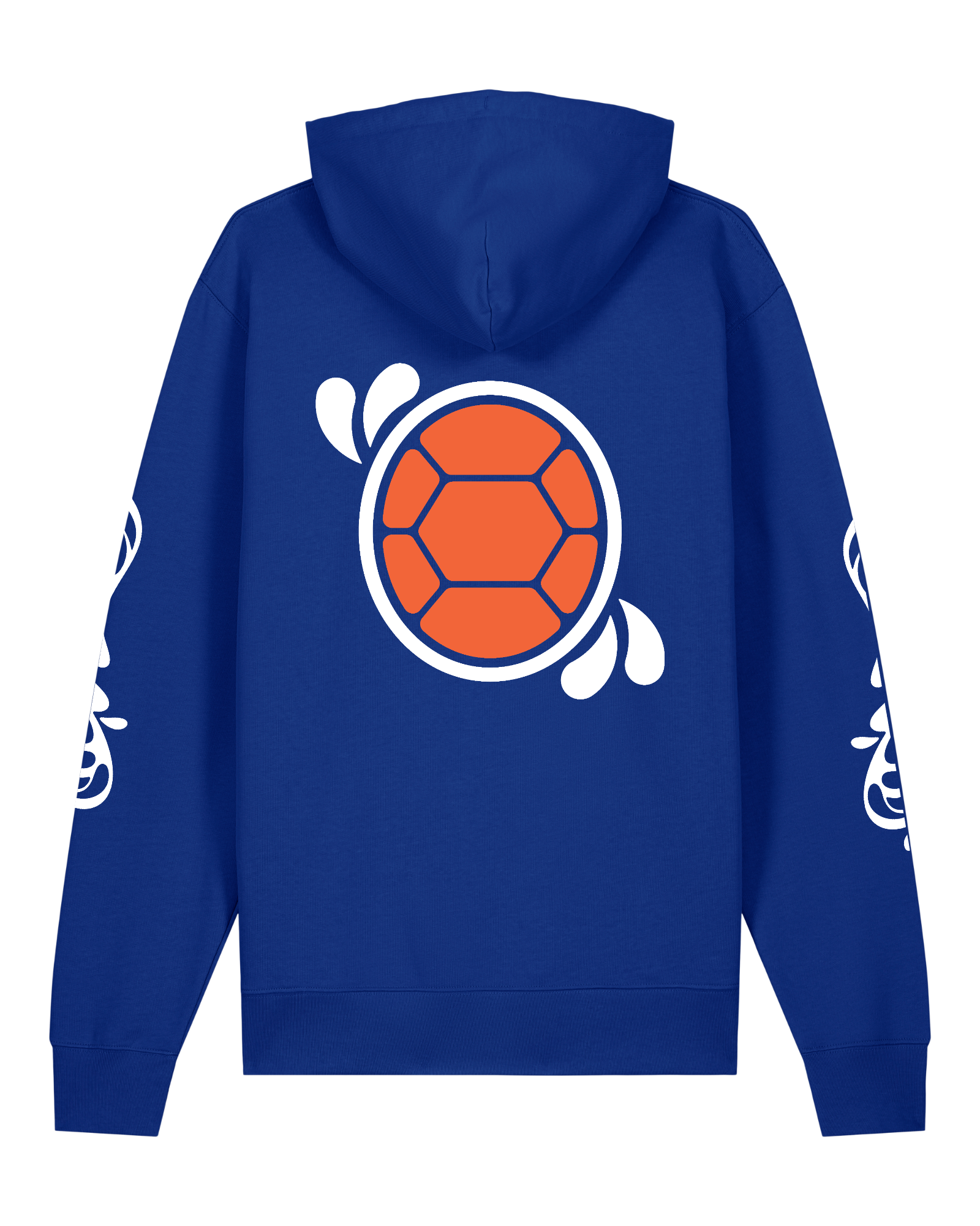 Waves'n'Shell - Hoodie | NChiggi – Worker Blue – Back