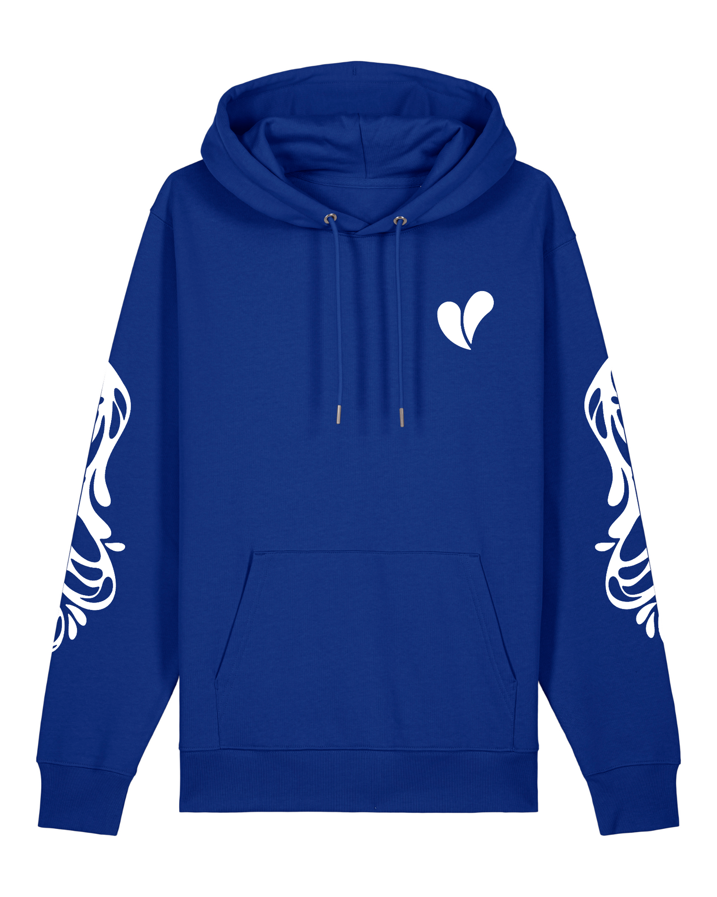 Waves'n'Shell - Hoodie | NChiggi – Worker Blue – Front