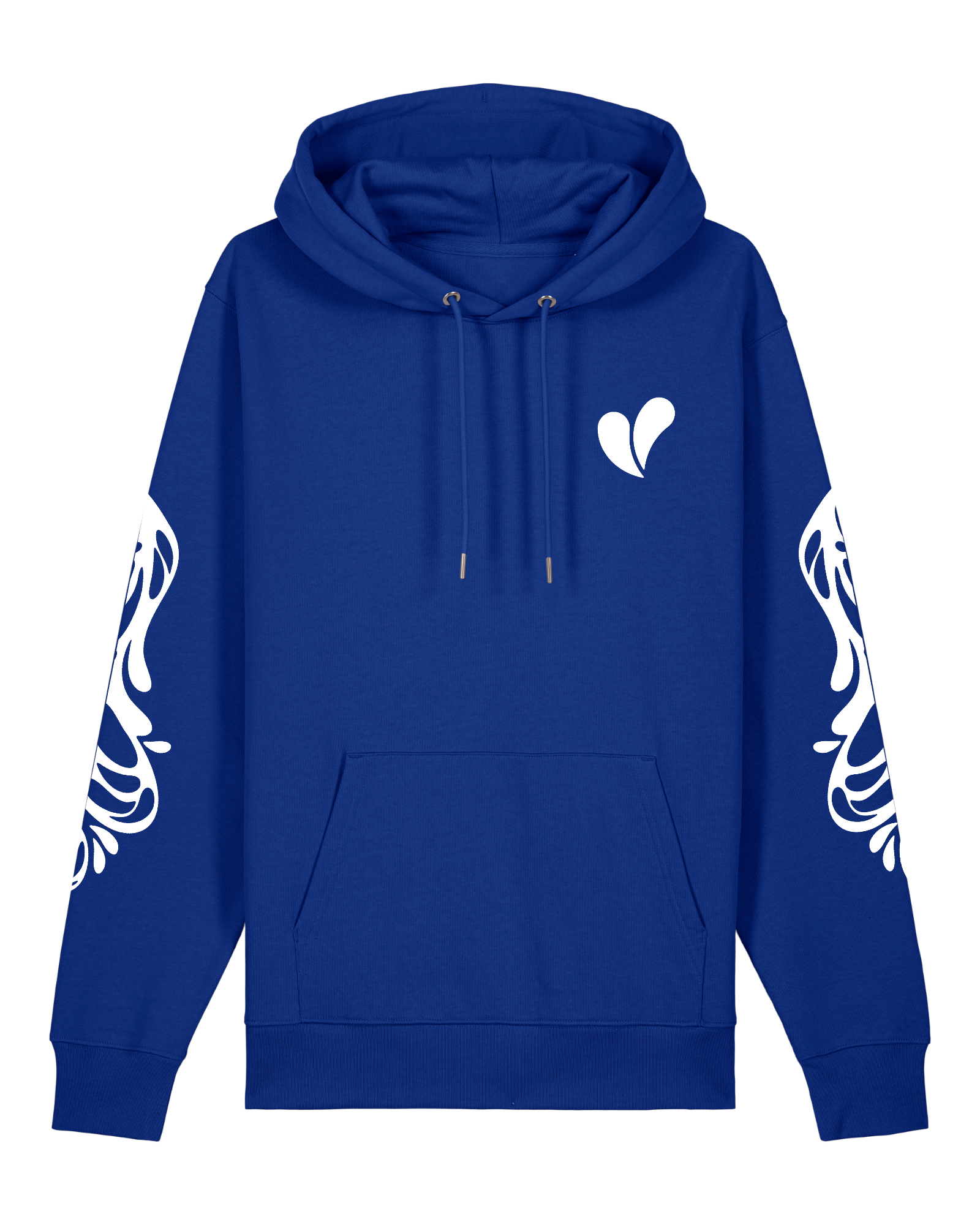 Waves'n'Shell - Hoodie | NChiggi – Worker Blue – Front